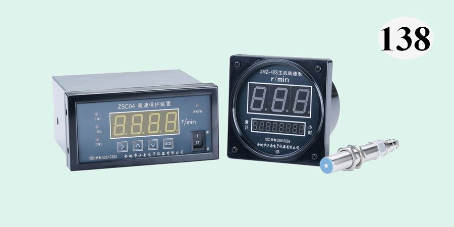 ZSC04型超速保護(hù)裝置，配XMZ-42S主機(jī)轉(zhuǎn)速表，配M18×1轉(zhuǎn)速傳感器